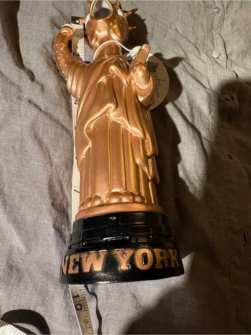 Squeaking Chicken New York Statue of Liberty Figurine - Choose 1